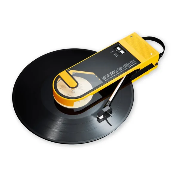 Audio Technica Sound Burger Turntable, DC Servo Motor, Belt-Drive Method, 33-1/3 RPM, 45 RPM Speed, BT 5.2 Connectivity, Aluminum Platter, VM Cartridge Type, White | AT-SB727WH – Main image Audio Technica Sound Burger Turntable, DC Servo Motor, Belt-Drive Method, 33-1/3 RPM, 45 RPM Speed, BT 5.2 Connectivity, Aluminum Platter, VM Cartridge Type, White | AT-SB727WH – Main image