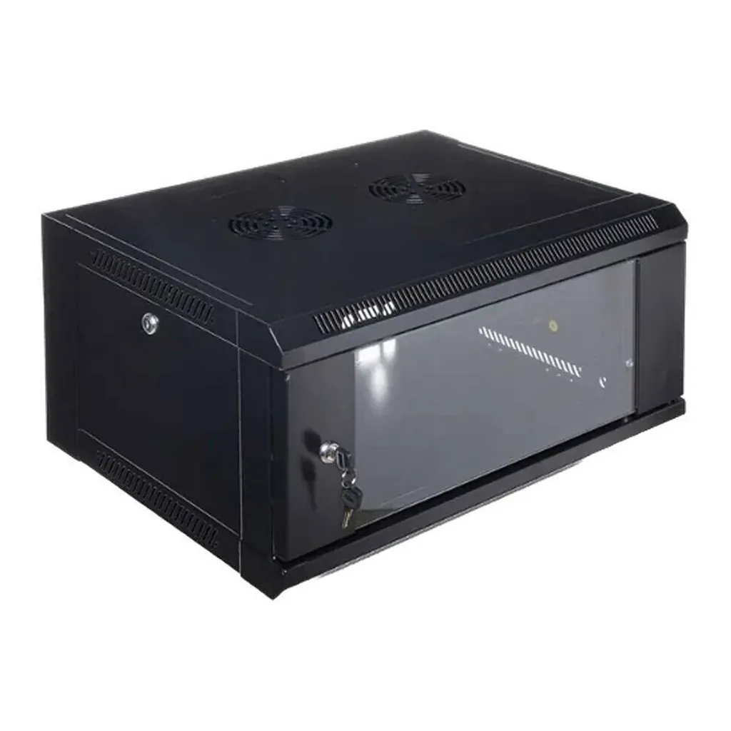 Azeon 4U Wall-Mount Server Cabinet – Main image Azeon 4U Wall-Mount Server Cabinet – Main image