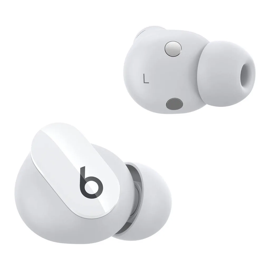 b16bde65fa9415be40915495de633fe6-hi.jpg Beats Dr. Dre Studio Buds Noise-Canceling True Wireless In-Ear Headphones, Up to 8 Hours of Playback, Dual Beamforming Mics, Transparency Mode, One-Touch Pairing on Apple & Android, White