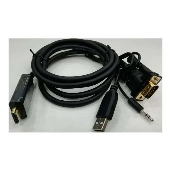 b180e8d8d825f63c7d231c0228396390-hi.jpg Kongda 1.8 meter VGA (M) + Audio to HDMI (M) Cable