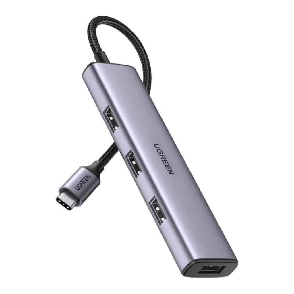 b1ce2b1b24542d2b4852c1794ee56ed3-hi.jpg UGREEN USB-C to 4xUSB 3.0 Hub | 20841