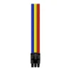 b1dedfdf600aba3c5b93e6a3eb67bd7f-hi.jpg Thermaltake TtMod 300 mm Sleeved Cable Extension, Rainbow (AC-049-CNONAN-A1)