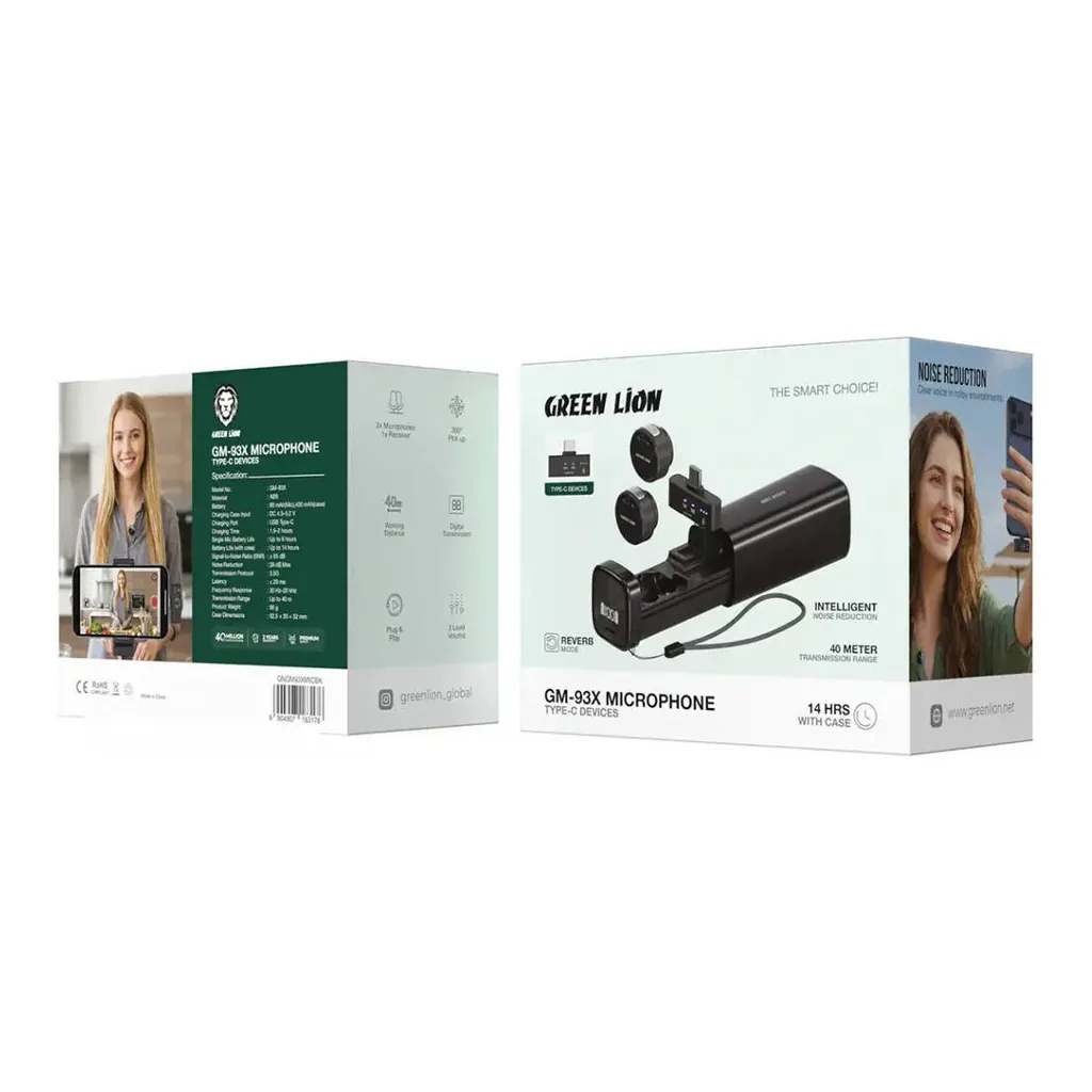 b1e43ad965bcbc648b9e034c224676c7-hi.jpg Green Lion GM-93X Microphone, 2x Microphones