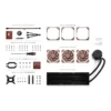 Noctua 360mm AIO Liquid CPU Cooler, Black/Brown/Beige | NL-LC1-36 - Image 2 Noctua 360mm AIO Liquid CPU Cooler, Black/Brown/Beige | NL-LC1-36