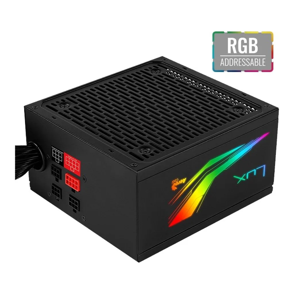 b4785e99f2b336ba6ec26b15a0c84468-hi.jpg Aerocool LUX RGB 1000M - APFC 1000W, 80Plus Gold, up to 90%+ Efficiency, +5V Addressable RGB Connector, Silent 12cm Fan, Power Supply Unit | ACPG-LMK0AKC.11