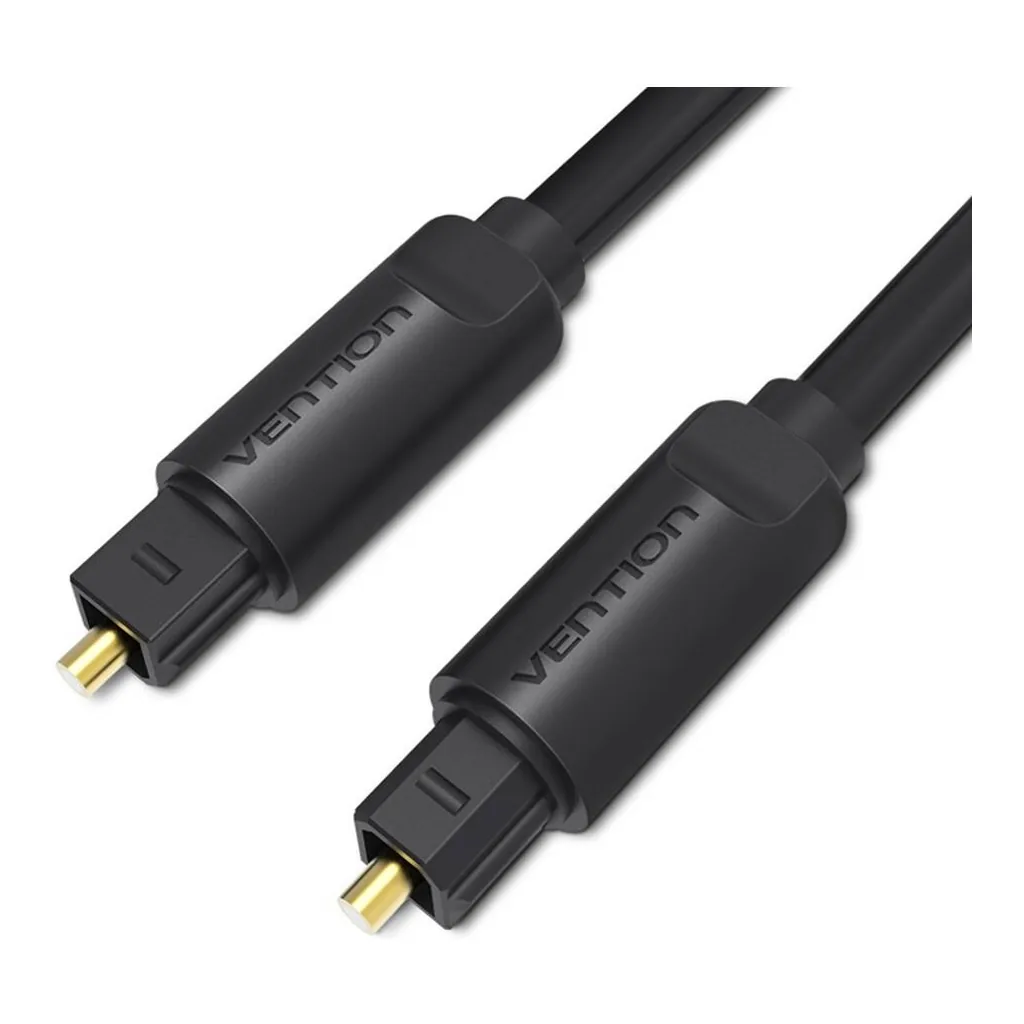 b5272e969124937b39f28eaa87265c91-hi.jpg Vention Optical Fiber Audio Cable, For CD / DVD / Play Station / Xbox / Projectors, Optical Fiber Transmission, Sturdy Connectivity, 1 Meter, Black | BAEBF