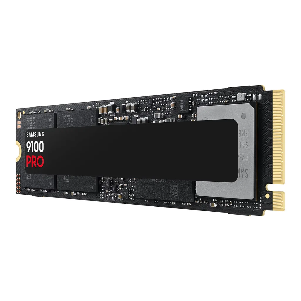 b5aba4bbc9e37109daf6c9e29af0e10c-hi.jpg Samsung 9100 PRO 4TB Capacity, PCIe 5.0 NVMe M.2 Internal SSD, V-NAND TLC Type, Up to 14,800 MB/s Sequential Read & Up to 13,400 MB/s Sequential Write, TRIM & SMART Support | MZ-VAP4T0BW