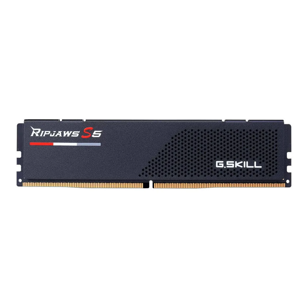 G.Skill Ripjaws S5 32GB (2 x 16GB) DDR5 Dual Channel Desktop Memory Kit, 6000 MT/s Memory Speed, CL 36 CAS Latency, Intel XMP 3.0, 1.35V, 288 Pin, Non ECC Unbuffered, Black | F5-6000J3636F16GX2-RS5K - Image 4 G.Skill Ripjaws S5 32GB (2 x 16GB) DDR5 Dual Channel Desktop Memory Kit, 6000 MT/s Memory Speed, CL 36 CAS Latency, Intel XMP 3.0, 1.35V, 288 Pin, Non ECC Unbuffered, Black | F5-6000J3636F16GX2-RS5K - Image 4