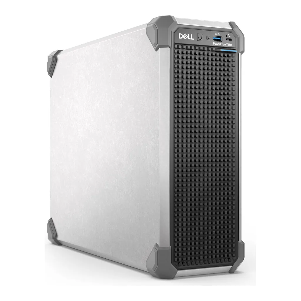 b6e0e37dd7259a99005b4a29bb29834c-hi.jpg Dell PowerEdge T160 Tower 3.5" Chassis Server, Intel Xeon 6 6315P, 64GB RAM, 2TB SATA HDD, IDRAC9, Basic 16GB, Broadcom 5720 Dual Port 1Gb | PE-T160
