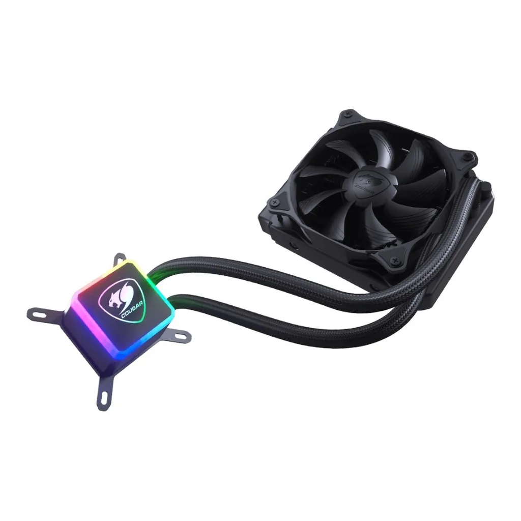 Cougar Aqua 120mm CPU Liquid Cooling with Addressable RGB | CG-CL-AQUA120 - Image 3 Cougar Aqua 120mm CPU Liquid Cooling with Addressable RGB | CG-CL-AQUA120