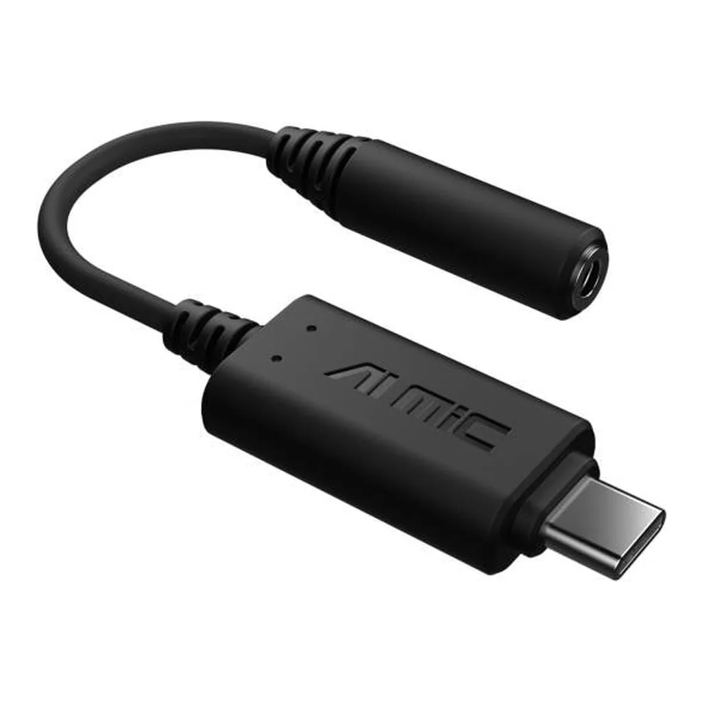b738168b367c0dba20fa3d2247969d8d-md.jpg ASUS AI Noise-Cancelling Mic Adapter, USB-C, Compatible With PC, MAC, Mobile Device, Nintendo Switch For Gaming, VoIP/Internet Calls and Multimedia | 90YH02L1-B2UA00