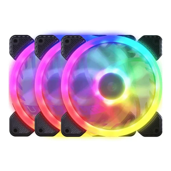 Cougar Vortex VX120 PWM 120MM HDB Cooling ARGB Fan, Black | 3MVX1203.0001 - Image 1 Cougar Vortex VX120 PWM 120MM HDB Cooling ARGB Fan, Black | 3MVX1203.0001