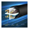 b80c912e3372c791799636e6a6844b73-hi.jpg UGREEN Cat 6 U/UTP Lan Cable 50m (Black)