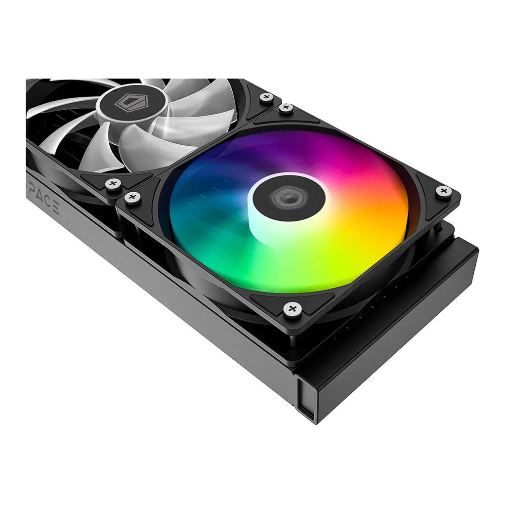ID-Cooling SL360 XE Space LCD AIO Liquid CPU Cooler, Black - Image 4 ID-Cooling SL360 XE Space LCD AIO Liquid CPU Cooler, Black