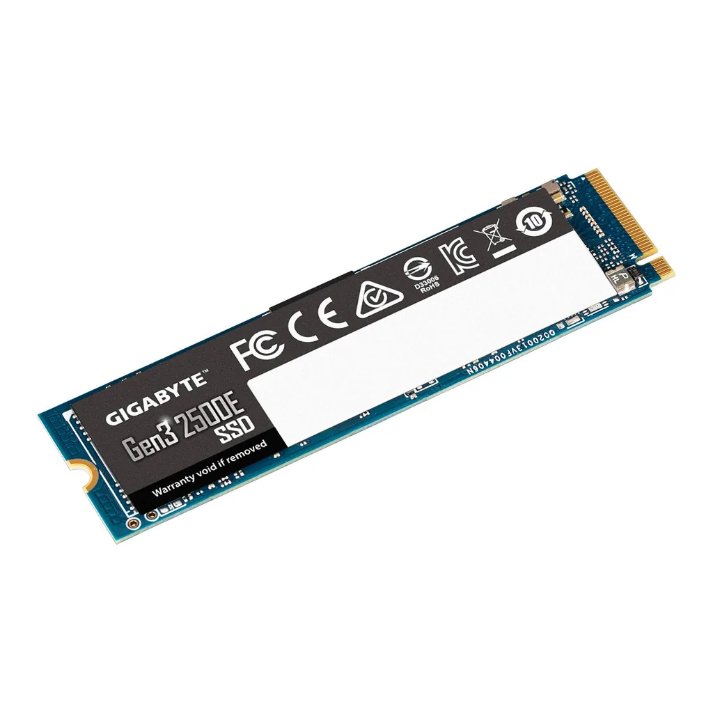 b913db8fec9db0300461cefe7a00e67e-hi.jpg GIGABYTE Gen3 2500E Internal SSD, 1TB Capacity, PCIe 3.0x4, NVMe 1.3 Interface, M.2 2280 Form Factor, Up to 2400 MB/s Sequential Read & Up to 1800 MB/s Sequential Write | G325E1TB