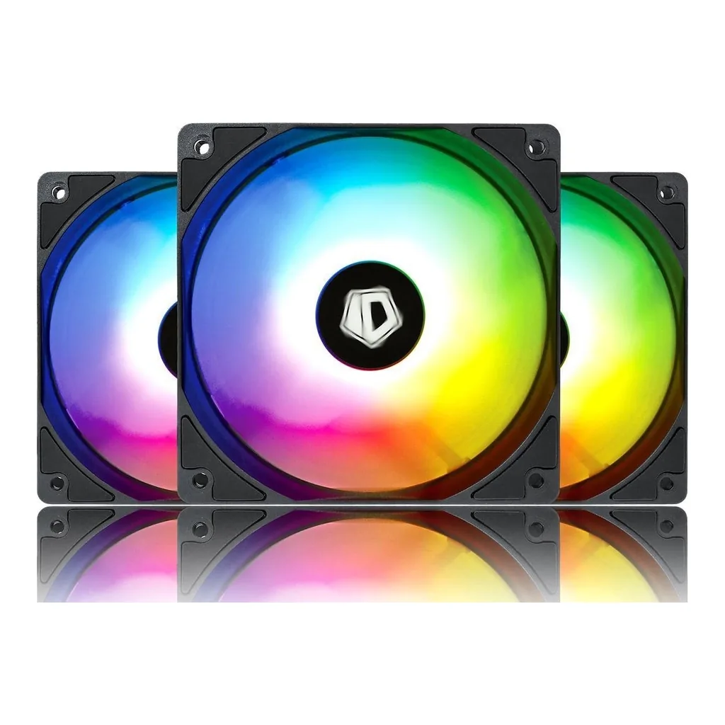 b9611b32efe24833a58015a3d95e8ba4-hi.jpg ID-COOLING XF-12025-ARGB-TRIO Case Fan CPU Cooling Fan Addressable RGB Case Fan 5V ARGB MB Sync PWM Fan for CPU Cooler/Radiator/PC Chassis