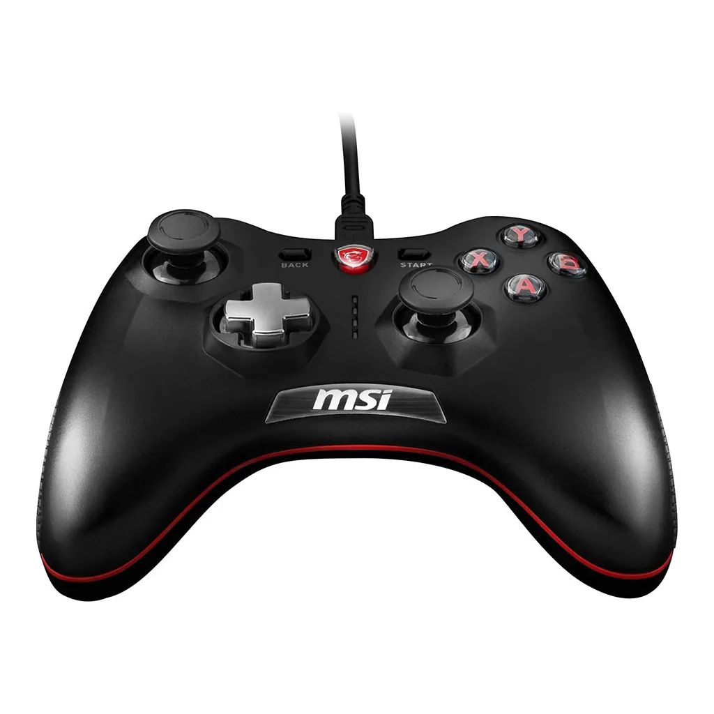 badafaa5f39a8ee4fdeff1344f50acc9-hi.jpg MSI Force GC20 Wired Pro Gaming Controller, For PC and Android, Adjustable D-Pad Cover, Dual Vibration Motors, Ergonomic Design, Detachable Cables, Black
