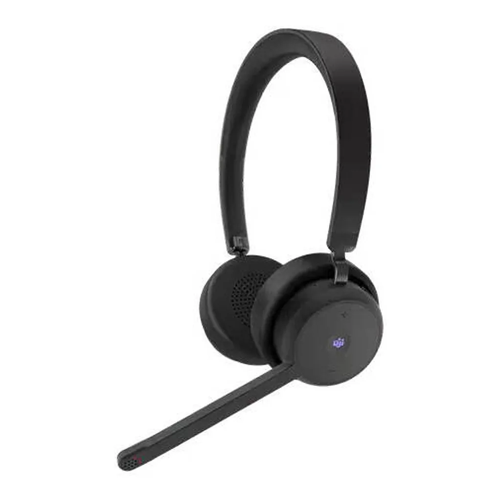 bb341b3de36ff334e360febf27e3f12a-hi.jpg Lenovo Wireless VoIP Headset, 640 mAh Capacity, 40 mm Driver, 20 Hz - 20 kHz Frequency Range, Bluetooth 5.3, USB Digital Audio, 32 Ohm Impedance, Professional Call Performance, Black