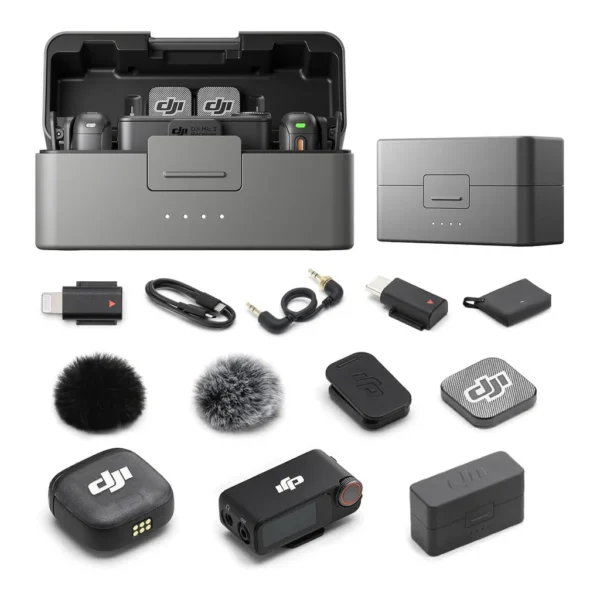 bc0f10e49a4ddfa399090629892304ec-hi.jpg DJI Mic 3 Bundle 2 TX + 1 RX + Charging Case