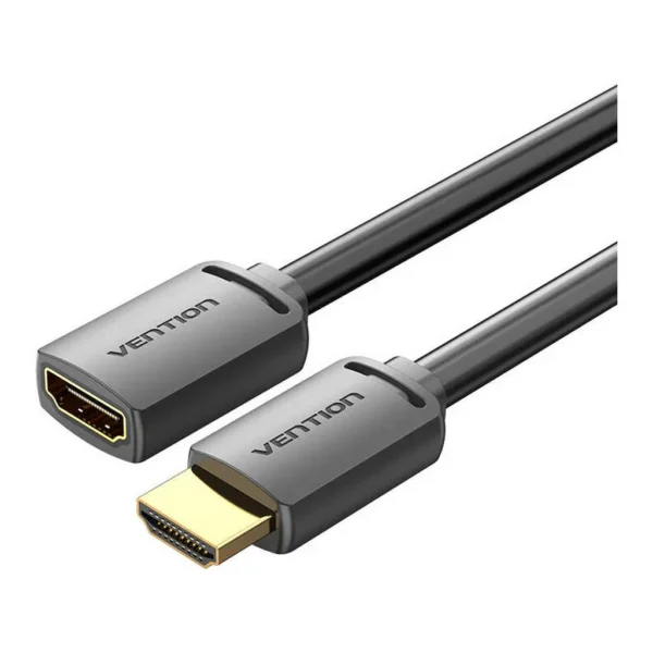 bcf101ec2f0c9d912db2eed3527b11dd-hi.jpg Vention HDMI Extension Cable, 4K@60Hz Resolution, 3D Viewing Effect, Support HDR, Synchronized Audio And Video Output, No Delay And No Flicker, 3 Meter Cable Length, Black