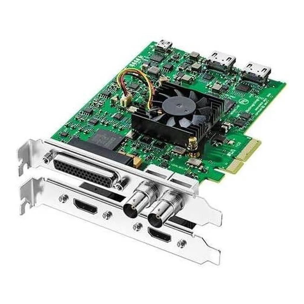 Blackmagic Design DeckLink Studio 4K Capture and Playback Card, 6G-SDI and HDMI | BDLKSTUDIO4K - Image 1 Blackmagic Design DeckLink Studio 4K Capture and Playback Card, 6G-SDI and HDMI | BDLKSTUDIO4K
