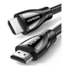 be18fc6e89818ec90531d1c8e33f0514-hi.jpg UGREEN 8K HDMI 2.1 Ultra High Speed Cable, Supports 4K@240Hz and 8K@60Hz, 48Gbps Bandwidth, Male-Male with Braided, Support 3D And Lip Sync, 48 Gbps, Nickle Plated, 3 Meter Length, Black