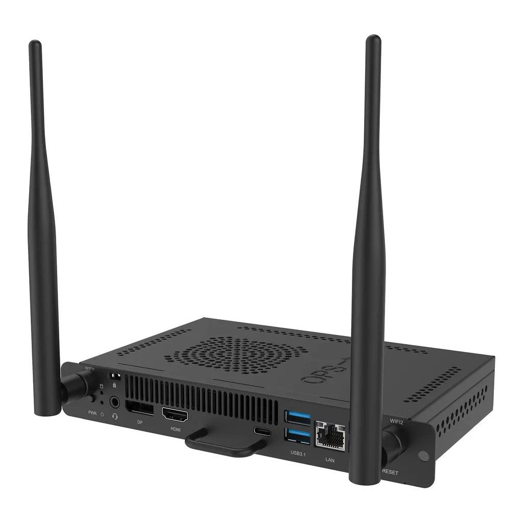 BenQ OPS Slot-In PC, Intel Core i5-1235U, 8GB RAM, 256GB SSD, Intel Iris Xe Graphics, Windows 11 Pro (Trial Version), Wi-Fi 6 Connectivity, 1GbE Ethernet Port, HDMI 2.0 Output, Black | TEY41 – Gallery image 1 BenQ OPS Slot-In PC, Intel Core i5-1235U, 8GB RAM, 256GB SSD, Intel Iris Xe Graphics, Windows 11 Pro (Trial Version), Wi-Fi 6 Connectivity, 1GbE Ethernet Port, HDMI 2.0 Output, Black | TEY41 – Gallery image 1