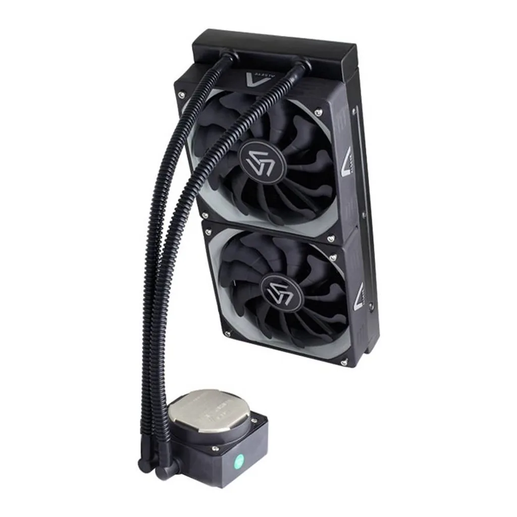 ALSEYE® Liquid CPU Cooler with Dual 1800 RPM 120mm Fans | AS-Watermax240-0012 - Image 2 ALSEYE® Liquid CPU Cooler with Dual 1800 RPM 120mm Fans | AS-Watermax240-0012