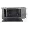 Bolein 4U Wall Mount Network Cabinet, 600x450mm Dimension, 19'' Rack, Removable Side Panels, Single Section, Black | BLWM-6404 – Gallery image 2 Bolein 4U Wall Mount Network Cabinet, 600x450mm Dimension, 19'' Rack, Removable Side Panels, Single Section, Black | BLWM-6404 – Gallery image 2