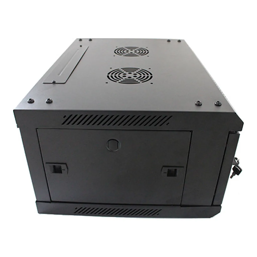 Bolein 4U Wall Mount Network Cabinet, 600x450mm Dimension, 19'' Rack, Removable Side Panels, Single Section, Black | BLWM-6404 – Gallery image 3 Bolein 4U Wall Mount Network Cabinet, 600x450mm Dimension, 19'' Rack, Removable Side Panels, Single Section, Black | BLWM-6404 – Gallery image 3