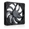 Noctua NF-A14x25 G2 PWM Case Fan, chromax.black - Image 2 Noctua NF-A14x25 G2 PWM Case Fan, chromax.black