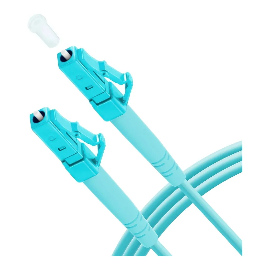 c1205bc626a24c357af64783f46ec2cd-hi.jpg NEXUS OM3 LC to LC Fiber Optic Patch Cord 2M Simplex 100Gbps Multimode 50 125 m LSZH Jacket Low Loss High Speed for Data Center FTTH LAN SFP SFP Plus | OM3