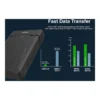 c1d72f7134ee7c6fa5b762a38d6451f1-hi.jpg Unitek DiskGuard Raiden SATA III 2.5"/3.5" HDD/SSD Hard Disk Enclosure, Up to 5Gbps Data Transfer Speed, Sleep Mode Function, LED Light, Plug And Play, 120cm Cable Length, Black | Y-3035-UK