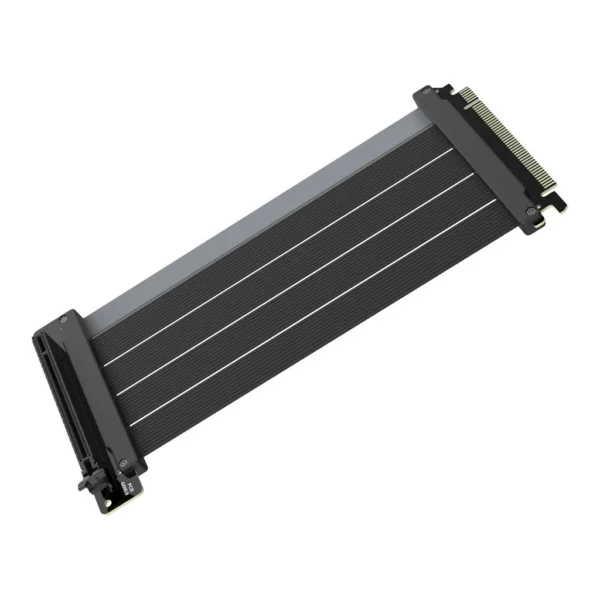 Cooler Master Riser Cable PCIe 5.0 x16, Black | MCA-U000C-KPCI50-200 - Image 1 Cooler Master Riser Cable PCIe 5.0 x16, Black | MCA-U000C-KPCI50-200
