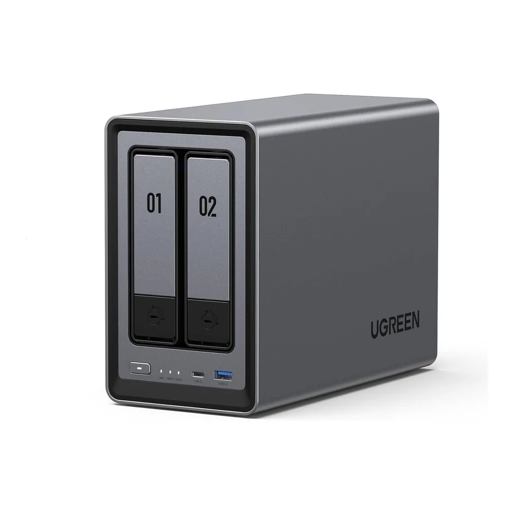 c35d092e971b6d36af59bc371769161c-hi.jpg UGREEN NASync DXP2800 2-Bay Desktop NAS, Intel 12th Gen N100, 76TB Massive Storage, 2x M.2 Slots, JBOD/Basic/RAID0/RAID1, 4K HDMI, Diskless | DXP2800