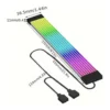 LDPCSJ PC RGB Light Strip Compatible with PSU Cable, Black | KH235-8 - Image 1 LDPCSJ PC RGB Light Strip Compatible with PSU Cable, Black | KH235-8