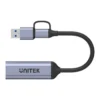 Unitek V1167A HDMI to USB-C/A Capture Card, 4K30 Input and 1080p30 Output, Black - Image 2 Unitek V1167A HDMI to USB-C/A Capture Card, 4K30 Input and 1080p30 Output, Black