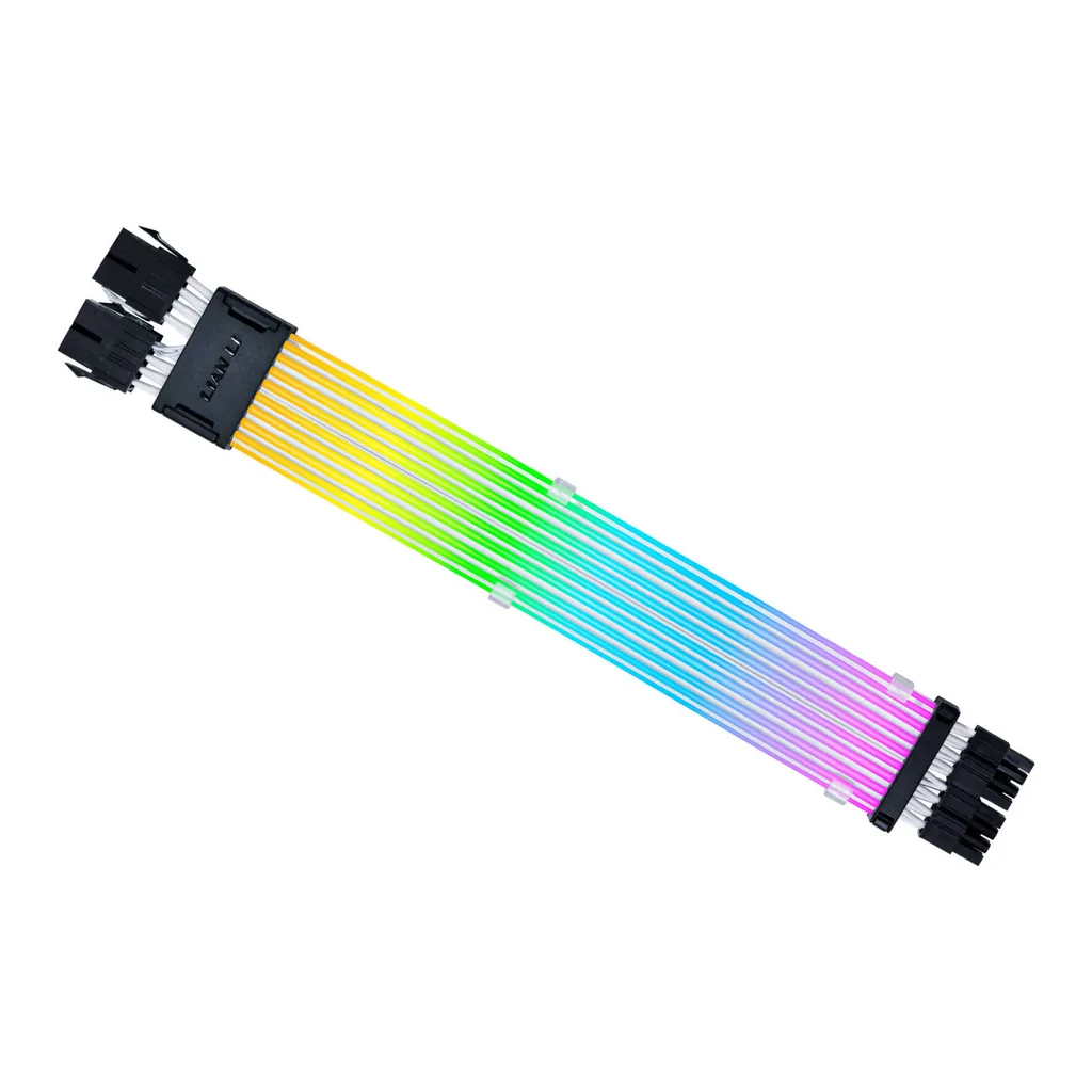 Lian-Li Strimer Wireless CPU 2x 8-PIN Cable | G89.PW8-1W-CPU.00 - Image 1 Lian-Li Strimer Wireless CPU 2x 8-PIN Cable | G89.PW8-1W-CPU.00