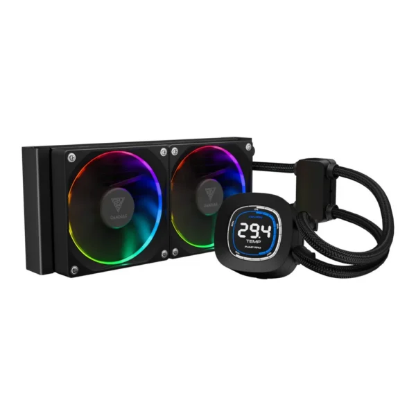 GAMDIAS Chione M4-240 Elite Cooling Power, Black - Image 1 GAMDIAS Chione M4-240 Elite Cooling Power, Black