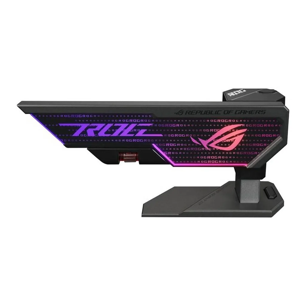 Asus XH01 ROG Herculx Graphics Card Holder, Black | 90DA0020-B09000 - Image 4 Asus XH01 ROG Herculx Graphics Card Holder, Black | 90DA0020-B09000