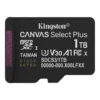 c6ee10e44e424daf8c8371bb80ba9fab-hi.jpg Kingston Canvas Select Plus microSDXC Memory Card with Adapter, 1TB Capacity, UHS I U3 V30 A1, Up to 150MB/s Read Speed, Class 10, 4K Full HD Video Recording, Android Optimized | SDCS3/1TB
