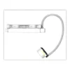 ID-Cooling IceFlow 240 ARGB Snow CLR-0094 CPU Water Cooler 250W - Image 5 ID-Cooling IceFlow 240 ARGB Snow CLR-0094 CPU Water Cooler 250W