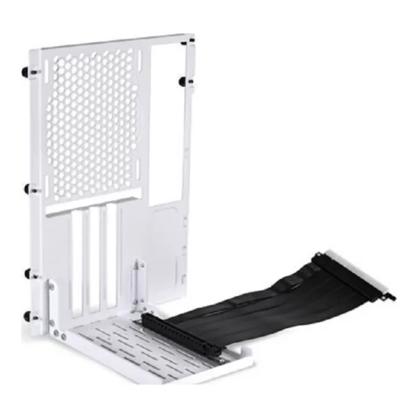 Lian Li O11D-MINI PCIe 3.0 Vertical Bracket Kit, White | G89.O11DM-1W.00 - Image 1 Lian Li O11D-MINI PCIe 3.0 Vertical Bracket Kit, White | G89.O11DM-1W.00