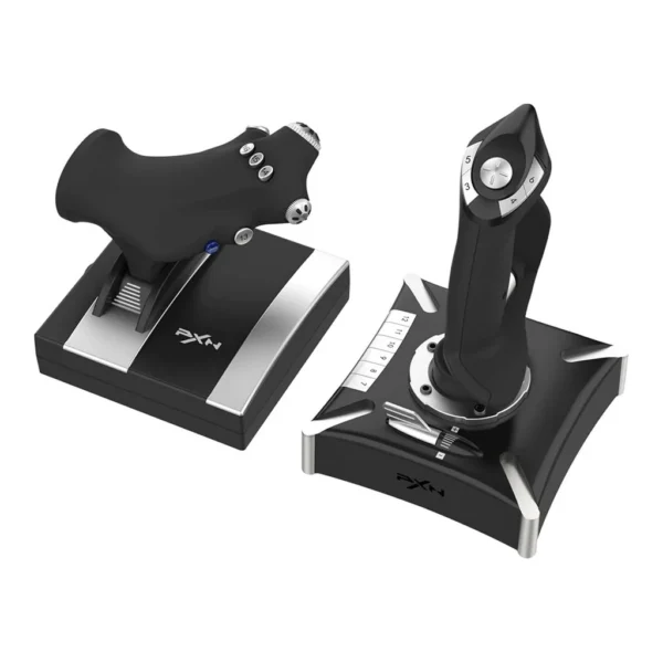 c80afc1be222d90ee3221739f013727e-hi.jpg PXN 2119Pro PC Joystick with Vibration, 8-Way Hat Switch, Key Mapping, Quick Response, Flight Simulator Stick for PS4/XBOX ONE/Windows, Black