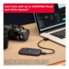 c8ee4891ef1f92d0a3d228271e64392a-hi.jpg SanDisk 2TB Extreme Portable SSD, USB 3.2 Gen 2 x2, Up to 2000MB/s Read & Write Speeds, 256-Bit AES Hardware Encryption, Carabiner Loop, IP65, Black/Orange | SDSSDE81-2T00-G25