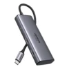 c9cd56cc281328260f36e4aaf8237f71-hi.jpg UGREEN Revodok 206 6-in-1 USB-C Hub, Up to 8K @ 30Hz Display, 100W PD Passthrough, 5Gbps Data Transfer Rate, 2x USB Type-C, 2x USB Type-A, 2x HDMI Input, Black | 15852