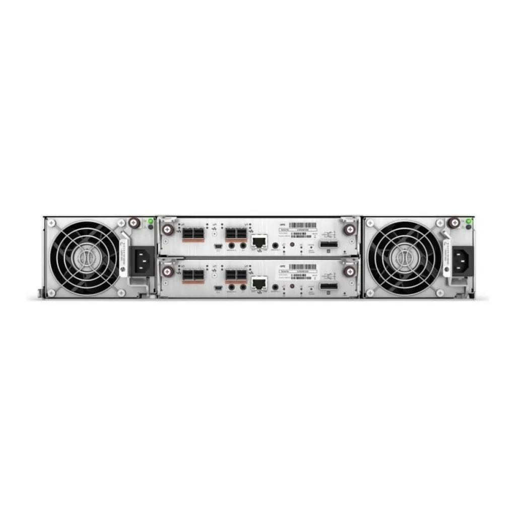 ca9430129a329574feb21dd41b482eac-hi.jpg HPE MSA 2052 SAN Dual Controller SFF Storage, 76.8 TB SFF Maximum Raw Capacity, 24 SFF SAS/ENT & SAS/SSD, HPE MSA 2050 SAN Controllers, 16 Gb/8 Gb Fiber Channel 4-Ports Per Controller | Q1J03B
