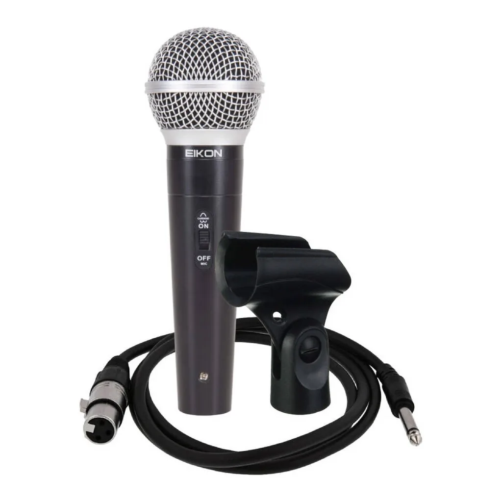 cab38d43b488432097d644f5e4c84443-hi.jpg EIKON DM580LC Dynamic Vocal Microphone with On/Off Switch