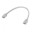 cc014956c7c25a0c1d02106ee72d52de-hi.jpg Ubiquiti UniFi Etherlighting Patch Cable, 10G Supported Data Rate, 2x Translucent Booted RJ45, UTP Shielding Type, 0.15m Cable Length, White
