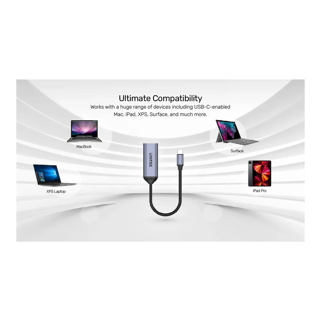 cd3bd7c6fab91443c25b2e6df56c8749-hi.jpg Unitek USB-C to DisplayPort1.4 Adapter, Up To 4K@144Hz or 8K@60Hz Resolution, Stream with HDCP2.3, Aluminum Housing Material, 15cm Cable Length, Space Gray | V1415A
